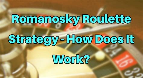 roulette recovery|Romanosky Roulette Recovery .